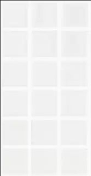 Modern 1X1 Squares 093100MANTID White Anti-slip Glass - 100 Mosaic Tile - B2C TILE OUTLET