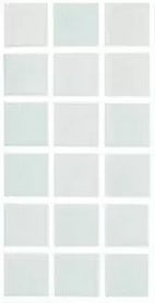 Modern 1X1 Squares 093511M Fog Green Cannes Glossy Glass - 511 Mosaic Tile - B2C TILE OUTLET