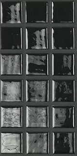 MODERN 1X1 093828M Smoke Glossy Glass - 828 MOSAIC TILE - B2C TILE OUTLET
