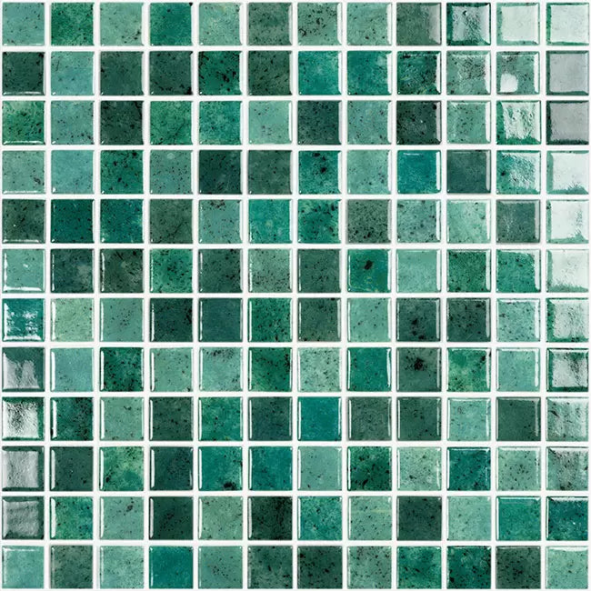 MODERN 1X1 5608 BALI GLOSSY GLASS - MOSAIC TILE – Mosaic Tile Gallery