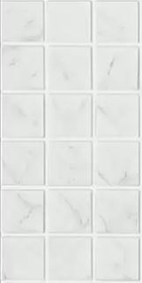 MODERN 1X1 CARRARA GREY MT MATTE GLASS - MOSAIC TILE