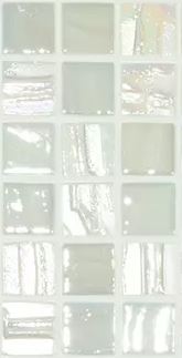 MODERN 1X1 MOON BEAM GLOSSY GLASS - MOSAIC TILE