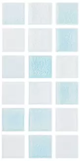 Modern 1X1 093111M Fog Green Cannes Glossy Glass - 111 Mosaic Tile - B2C TILE OUTLET