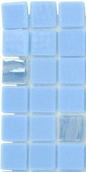 MODERN 1X1 GEMSTONE GLOSSY GLASS - MOSAIC TILE