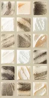 MODERN 1X1 LEOPARD GLOSSY GLASS - MOSAIC TILE