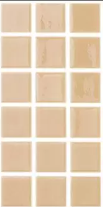 Modern 1X1 Squares 093101M Beige Glossy Glass - 101 Mosaic Tile - B2C TILE OUTLET