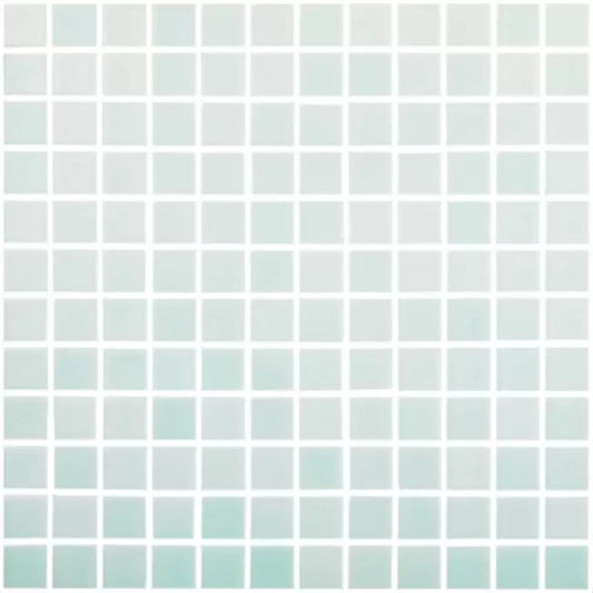 MODERN 1X1 093551MANTID SHELL AIR - 551 ANTISLIP GLASS MOSAIC TILE