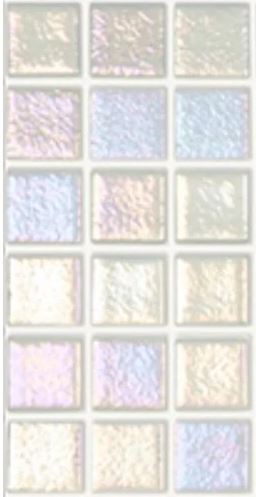 MODERN 1X1 093557MANTID SHELL STEEL - 557 ANTISLIP GLASS MOSAIC TILE