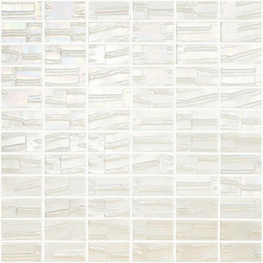 MODERN 1X2 095652M VENUS WHITE - 652 MOSAIC TILE - B2C TILE OUTLET