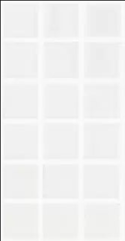 Modern 1X1 Squares 093100M White Glossy Glass - 100 Mosaic Tile - B2C TILE OUTLET