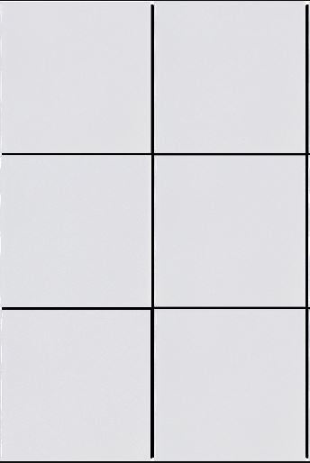 Modern 4X4 White Square Matte Ceramic Mosaic Tile B2C-KAZEWH1216MO4M - B2C TILE OUTLET