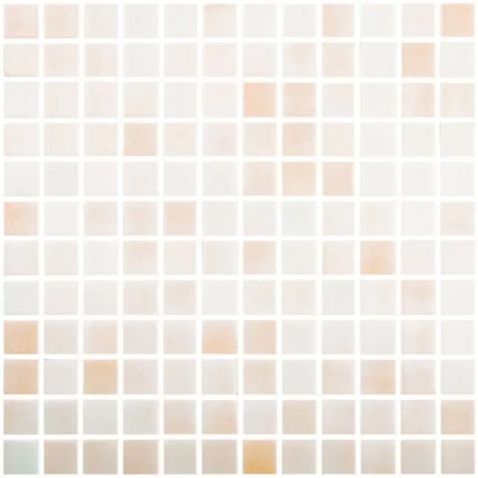 Modern 1X1 Squares 093502MANTID Fog Pink Anti-slip Glass - 502 Mosaic Tile - B2C TILE OUTLET