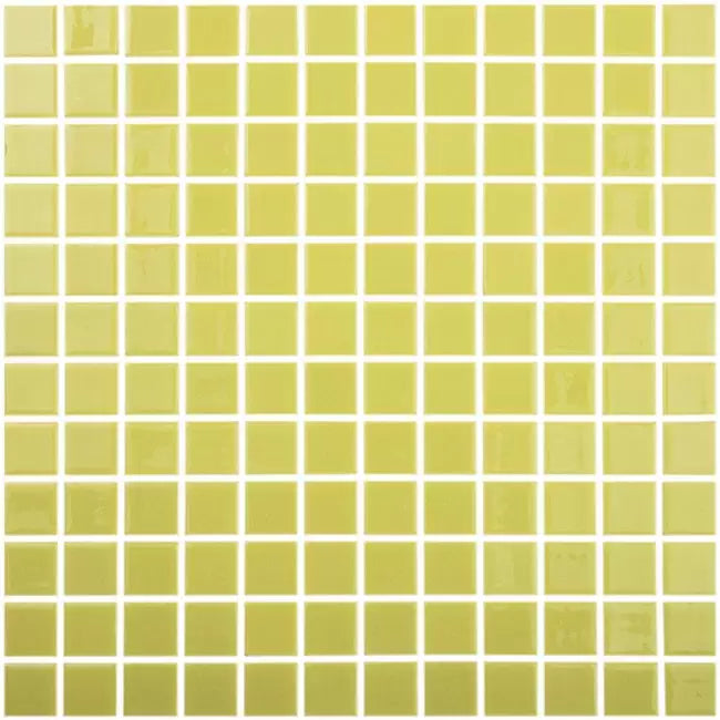 MODERN 1X1 093601M Pistachio Glossy Glass - 601 MOSAIC TILE - B2C TILE OUTLET