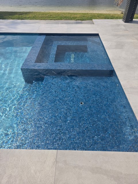 MODERN 1X1 093660M BLUE PLANET - 660 MOSAIC TILE MOSAIC TILE