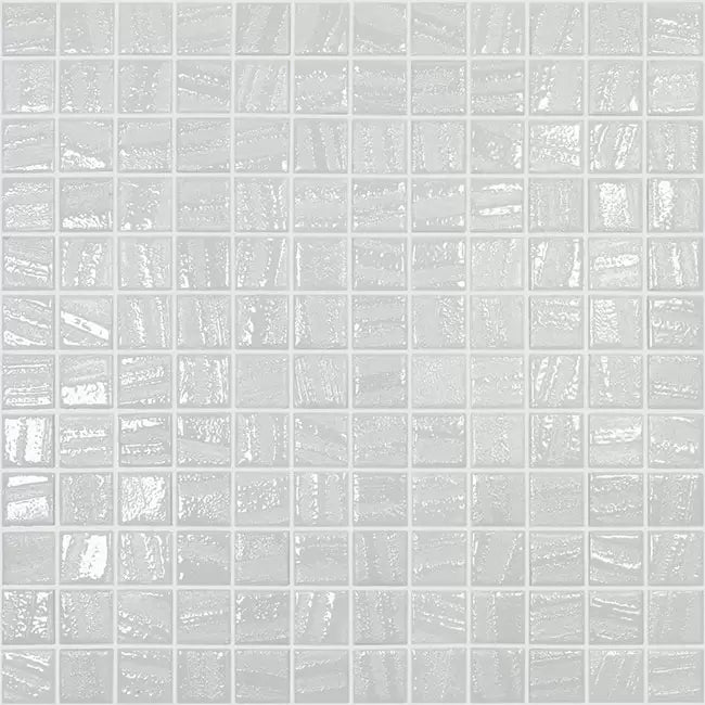 MODERN 1X1 093950M WHITE GLOVE GLOSSY GLASS - 950 MOSAIC TILE