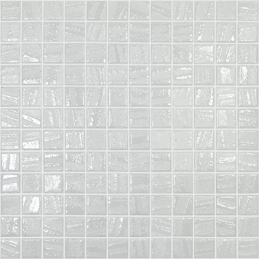 MODERN 1X1 093950M WHITE GLOVE GLOSSY GLASS - 950 MOSAIC TILE