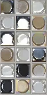 MODERN 1X1 CLASSIC BLEND GLOSSY GLASS - MOSAIC TILE