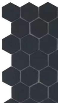 MODERN H35 H35903M CHARCOAL MATTE 903 GLOSSY GLASS - MOSAIC TILE