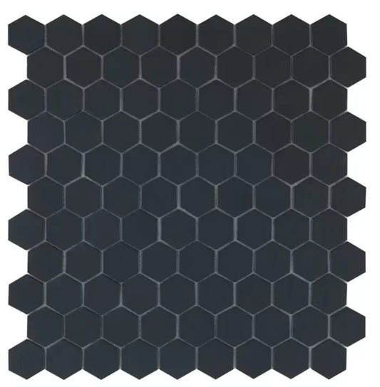 MODERN H35 H35903M CHARCOAL MATTE 903 GLOSSY GLASS - MOSAIC TILE