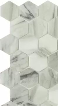 MODERN H35 VIENNA HEXAGON GLOSSY GLASS - MOSAIC TILE