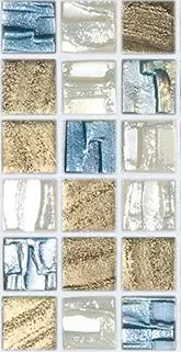 MODERN 1X1 LUXURY GLOSSY GLASS - MOSAIC TILE