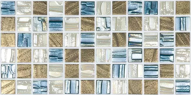 MODERN 1X1 LUXURY GLOSSY GLASS - MOSAIC TILE