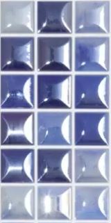 MODERN 1X1 EDNA MALIBU GLOSSY GLASS - MOSAIC TILE