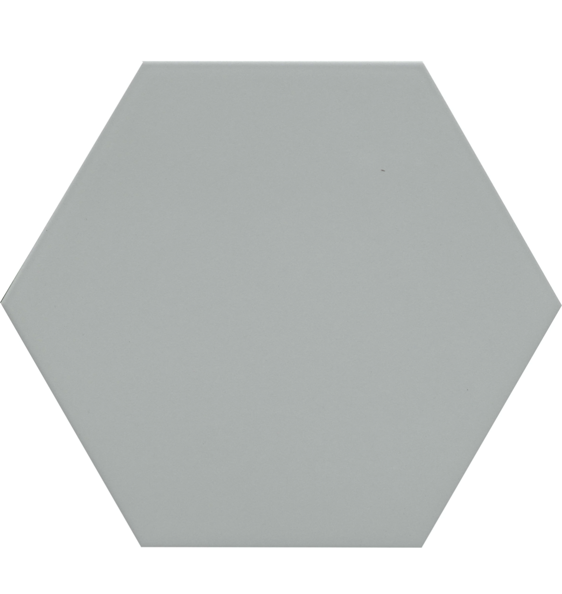 Modern 11X13 Silver Hexagon Porcelain Matte Mosaic Tile B2C-RHYTHXSI1113 - B2C TILE OUTLET