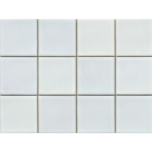 Modern 4X4 Silver Square Glossy Ceramic Mosaic Tile B2C-KAZESI1216MO4P - B2C TILE OUTLET