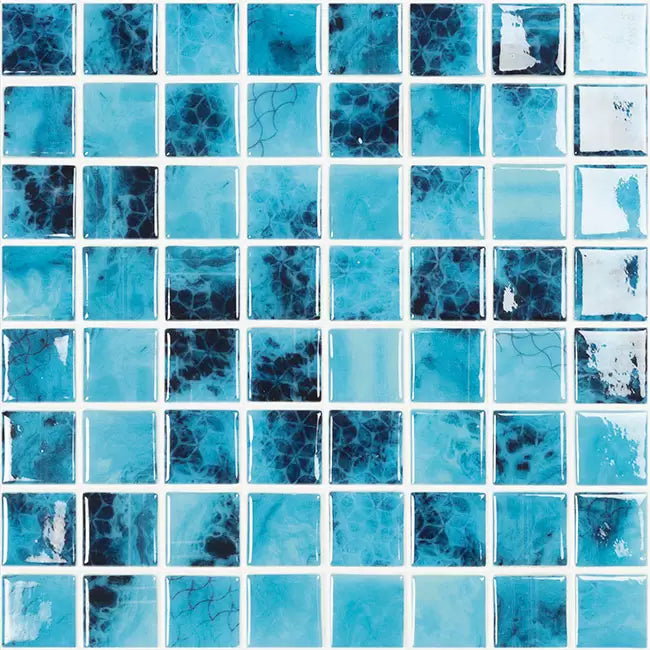 MODERN 1.5 X 1.5 5605 OLYMPC GLOSSY GLASS - MOSAIC TILE