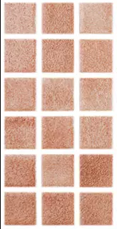 Modern 1X1 Squares 093506M Fog Brown Glossy Glass - 506 Mosaic Tile - B2C TILE OUTLET