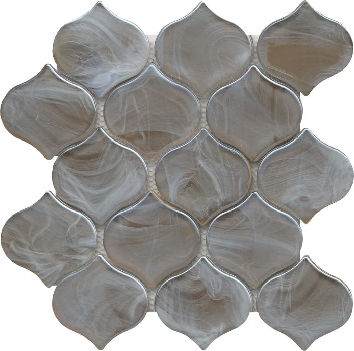 MODERN ARABESQUE GLASS MOSAIC - SPLASH - B2C TILE OUTLET