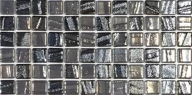 MODERN 1X1 WEST PALM BEACH MIX GLOSSY GLASS - MOSAIC TILE