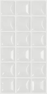 MODERN 1X1 EDNA WINTER GLOSSY GLASS - MOSAIC TILE