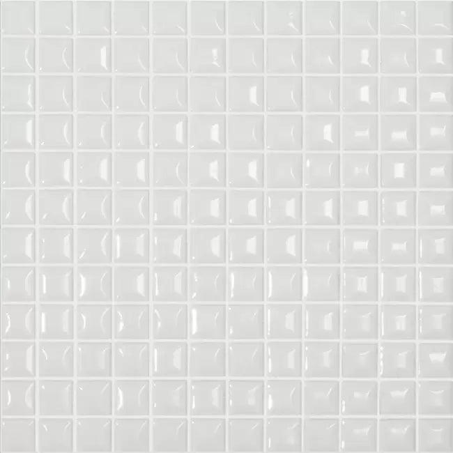 MODERN 1X1 EDNA WINTER GLOSSY GLASS - MOSAIC TILE