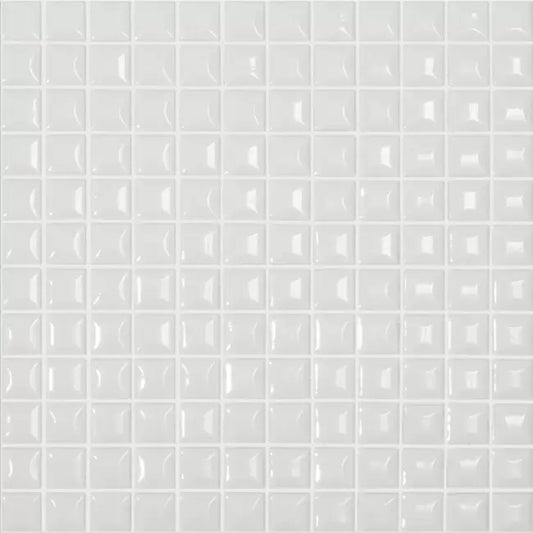 MODERN 1X1 EDNA WINTER GLOSSY GLASS - MOSAIC TILE