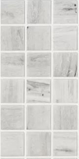 MODERN 1X1 WOOD FRESNO MT MATTE GLASS - MOSAIC TILE