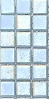 Modern 1X1 Squares FOTO2-107ANTI Fireglass#2 Light Blue Green Anti-slip - 107 Mosaic Tile - B2C TILE OUTLET