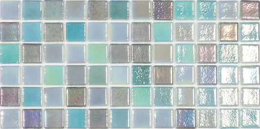 MODERN 1X1 KEY LARGO GLOSSY GLASS - MOSAIC TILE