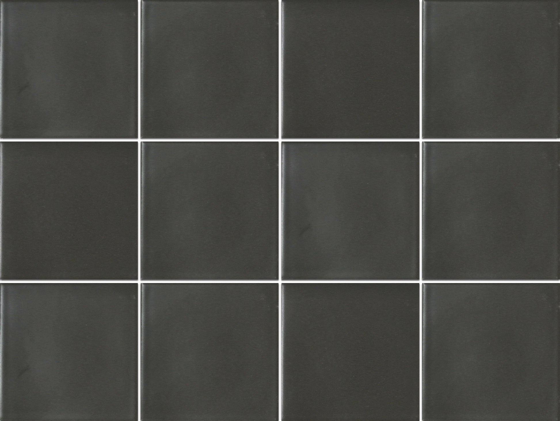 Modern 4X4 Black Square Glossy Ceramic Mosaic Tile B2C-KAZEBK1216MO4M - B2C TILE OUTLET