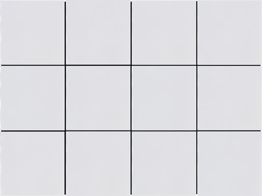 Modern 4X4 White Square Matte Ceramic Mosaic Tile B2C-KAZEWH1216MO4M - B2C TILE OUTLET